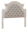 Realyn Chipped White Full Uph Panel Headboard