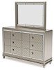 Chevanna Platinum Dresser, Mirror