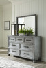 Russelyn Gray 5 Pc. Dresser, Mirror, Queen Storage Bed