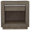 Anibecca Weathered Gray One Drawer Night Stand