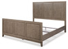 Chrestner Gray King Panel Bed