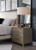 Chrestner Gray Three Drawer Night Stand