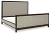 Burkhaus Brown California King Upholstered Bed