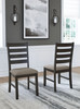 Ambenrock Almost Black 6 Pc. Dining Table, 4 Side Chairs, Bench