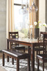 Bennox Brown Dining Room Table Set (6/CN)