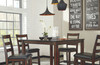 Coviar Brown Counter Table Set (5/CN)