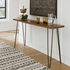 Wilinruck Brown/Black 4 Pc. Long Counter Table, 3 Stools