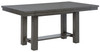 Myshanna Gray Rect Dining Room Ext Table