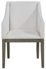 Anibecca Gray / Off White Dining Uph Arm Chair (2/CN)