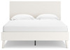 Aprilyn White Queen Bookcase Bed