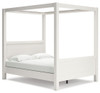 Aprilyn White Queen Canopy Bed