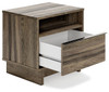 Shallifer Brown One Drawer Night Stand