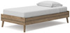 Aprilyn Light Brown Twin Platform Bed