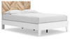 Piperton Brown / White Full Panel Platform Bed