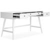 Thadamere White Home Office Desk