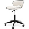Beauenali White Home Office Desk Chair (1/CN)