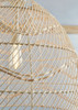 Coenbell Beige Rattan Pendant Light (1/CN)