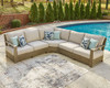 Silo Point Brown 6 Pc. Lounge Set