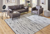 Pomfret Black / Cream / Gray Large Rug