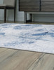 Haddam Blue / Gray/cream Large Rug