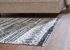 Devman Black / Cream / Gray Large Rug