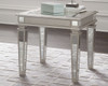 Tessani Silver 3 Pc. Coffee Table, 2 End Tables