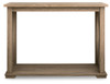 Elmferd Light Brown Sofa Table