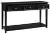 Beckincreek Black Sofa Table