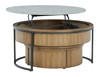 Fridley Gray / Brown / Black Nesting Cocktail Tables (2/CN)