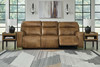 Game Plan Caramel 2 Pc. Power Reclining Sofa, Loveseat