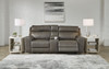 Roman Smoke 2 Pc. Power Reclining Sofa, Loveseat