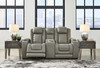 Backtrack Gray 2 Pc. Power Reclining Sofa, Loveseat