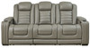 Backtrack Gray 2 Pc. Power Reclining Sofa, Loveseat