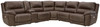 Dunleith Chocolate Left Arm Facing Zero Wall Power Recliner, Console with Storage, Power Armless Recliner with Adjustable Headrest, Wedge, Armless Chair, Right Arm Facing Zero Wall Power Recliner Sectional