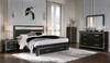 Kaydell Black King Uph Storage Bed 6 Pc. Dresser, Mirror, King Bed