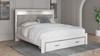 Altyra White King Upholstered Storage Bed 6 Pc. Dresser, Mirror, King Bed
