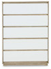 Wendora Bisque/white Five Drawer Chest