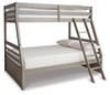 Lettner Light Gray Twin Over Full Bunk Bed