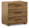 Dakmore Brown Three Drawer Night Stand