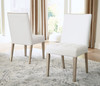 Wendora Bisque / White Dining Uph Side Chair