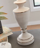 Dorcher Antique Gray Metal Table Lamp (Set of 2)