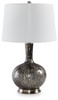 Tenslow Antique Black Glass Table Lamp