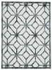 Reidland Black / Cream / Gray Large Rug