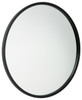 Brocky Black Oval Accent Mirror