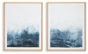 Holport Blue / White Wall Art Set (Set of 2)