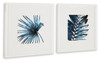 Breelen Blue / White Wall Art Set (Set of 2)