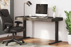 Zendex Dark Brown Adjustable Height Desk