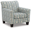 Valerano Parchment Accent Chair