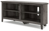 Arlenbry Gray Medium Corner TV Stand