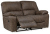 Kilmartin Chocolate Reclining Loveseat